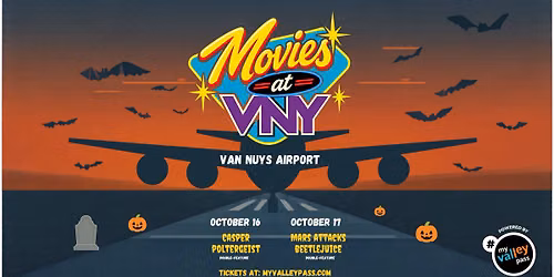 Movies at VNY - Casper & Poltergeist - Van Nuys Airport