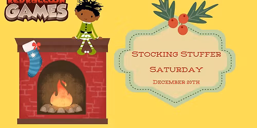 Stocking Stuffer Saturday Downtown Bloomington at Red Raccoon Games