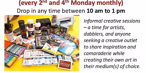 Anything Goes Art Meet Up\/Open Studio Session