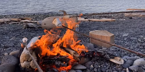 Beach Bonfire Paint Night