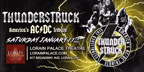 The Lorain Palace Theatre | Thunderstruck & Sabbath