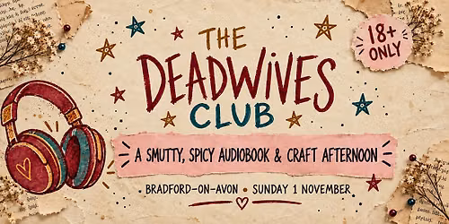 A smutty, spicy audiobook & craft afternoon