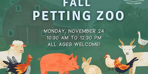 Fall Petting Zoo!