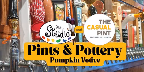Pints & Pottery: Pumpkin Votives