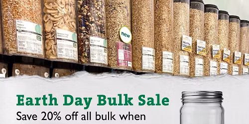 Earth Day Bulk Sale