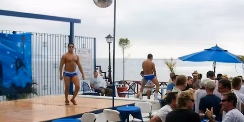 HAPPY HOUR AT BLUE CHAIRS BAR