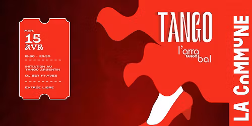 Soir\u00e9e dansante ! Initiation au Tango Argentin