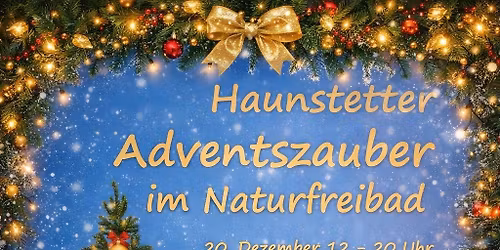 Adventszauber im Naturfreibad Haunstetten