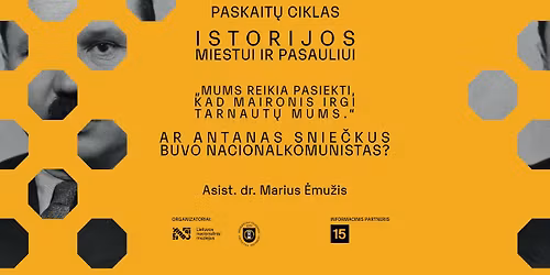 Mariaus \u0116mu\u017eio paskaita \u201eMums reikia pasiekti, kad Maironis irgi tarnaut\u0173 mums\u201c