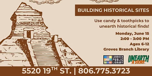 Building Historical Sites at Groves Branch Library