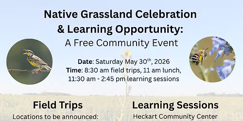 Native Grassland Celebration and Learning Opportunity