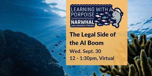 Learning With a Porpoise: The Legal Side of the AI Boom