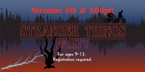 Stranger Things Party