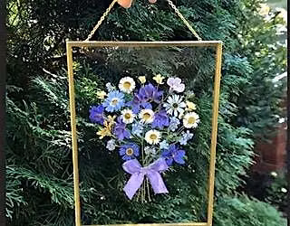 Pressed Flower Frame Workshop