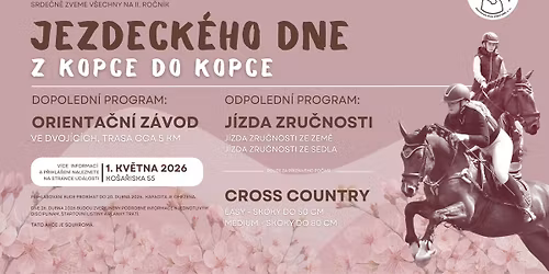 JEZDECK\u00dd DEN - Z kopce do kopce 