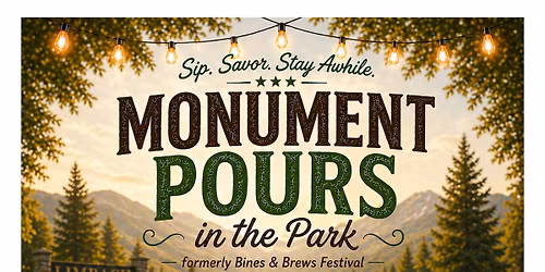 Monument Pours in the Park (Formerly Bines & Brews)