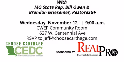 Carthage Housing Meeting