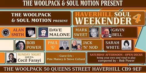 Haverhill Soul Weekender 4 #AtThePack