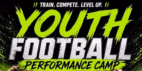 Youth Football Performance camp