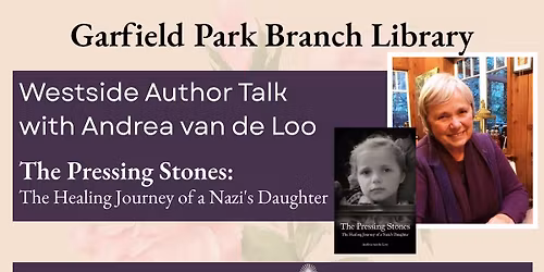 Westside Author Talk with Andrea van de Loo