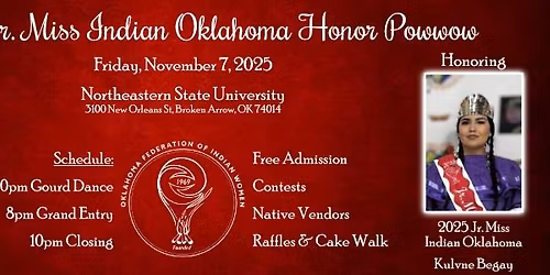Miss & Jr. Miss Indian Oklahoma Honor Powwow