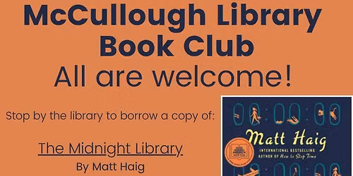 McCullough Library Book Club: The Midnight Library