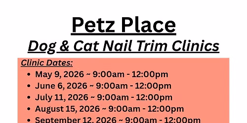 Petz Place Dog & Cat Nail Trim Clinic