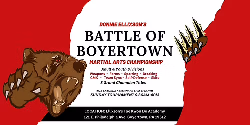 4th Annual Battle of Boyertown