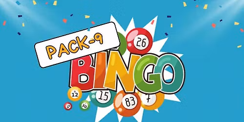 4th Annual PACK9 Bingo 