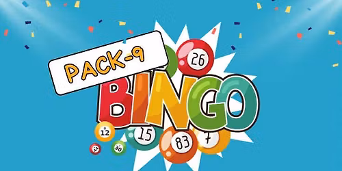 4th Annual PACK9 Bingo