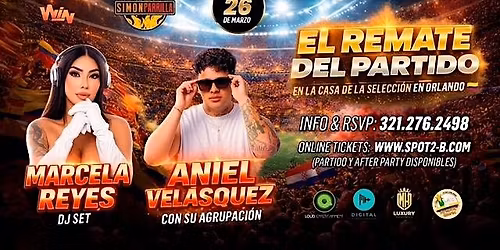 Remate partido Colombia vs Croacia Aniel Velasquez & Marcela Reyes en vivo