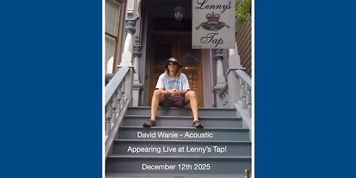 David Wanie Acoustic @ Lenny's