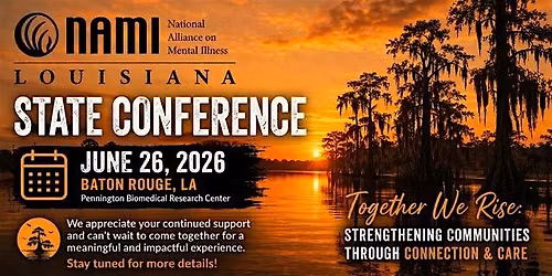 NAMI Louisiana State Conference 2026