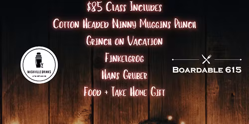 Cocktail Class: Christmas Cocktails Vol.3