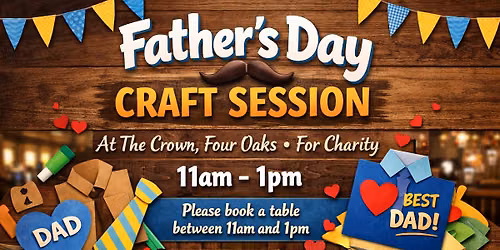 Father\u2019s Day Children\u2019s Craft Session