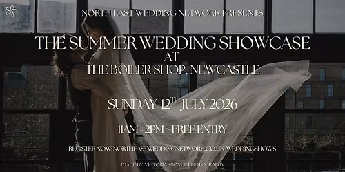 The Summer Wedding Showcase at The Boiler Shop