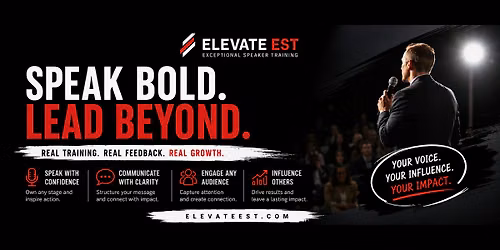 Elevate EST: Exceptional Speaker Training