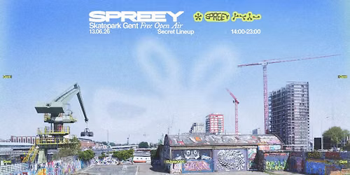 SPREEY Free Open Air \u2731 Skatepark Dok Noord