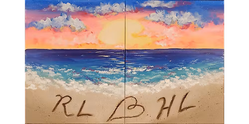 Sunset Beach Date Night - Paint and Sip in Tyler | Classpop!\u2122