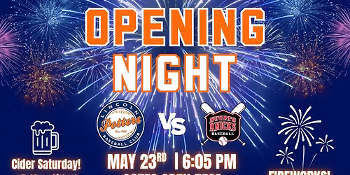 Opening Night w\/ Fireworks Presented by Gladding McBean: Potters vs. Knicks