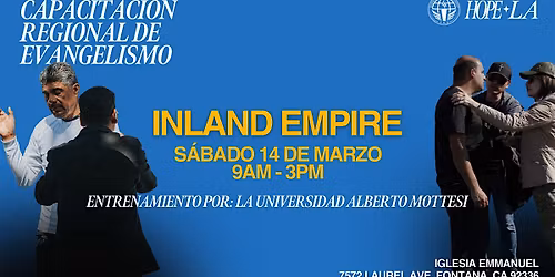 Ignite Hope LA: Capacitaci\u00f3n en Evangelismo para Equipar, Activar y Enviar