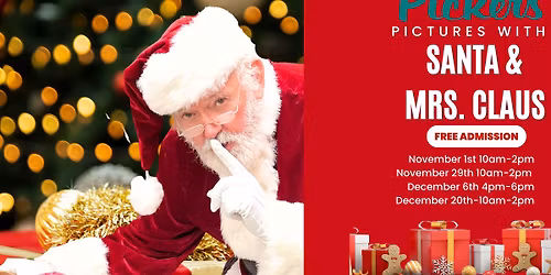 Cookies & Pictures with Santa & Mrs. Claus