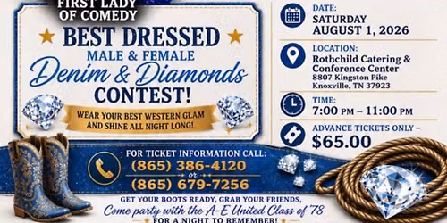 A-E UNITED CLASS OF 1978 DENIM & DIAMONDS