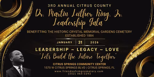 3rd Annual Citrus County Dr. Martin Luther King, Jr. Leadership Gala