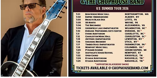 Jason Newsted and The Chophouse Band at Empire Underground