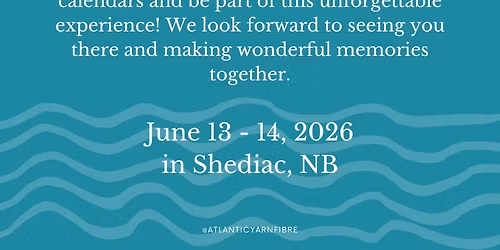 Atlantic Yarn & Fibre Festival