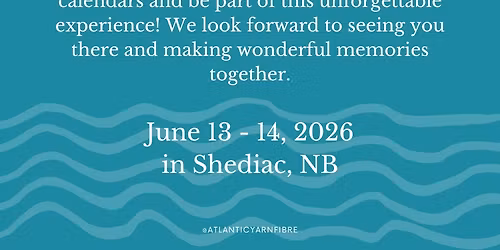 Atlantic Yarn & Fibre Festival
