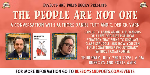 The People Are Not One: A Conversation with Daniel Tutt and C. Derick Varn