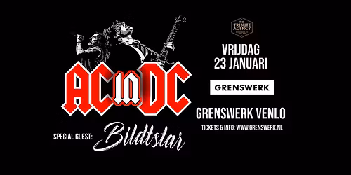 (UITVERKOCHT) ACinDC + Bildtstar in Poppodium Grenswerk