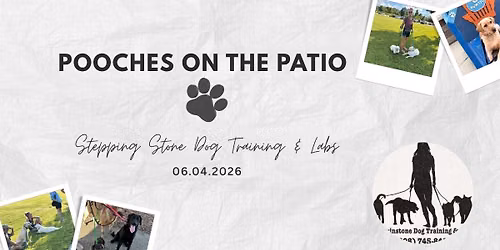 Pooches On The Patio Training